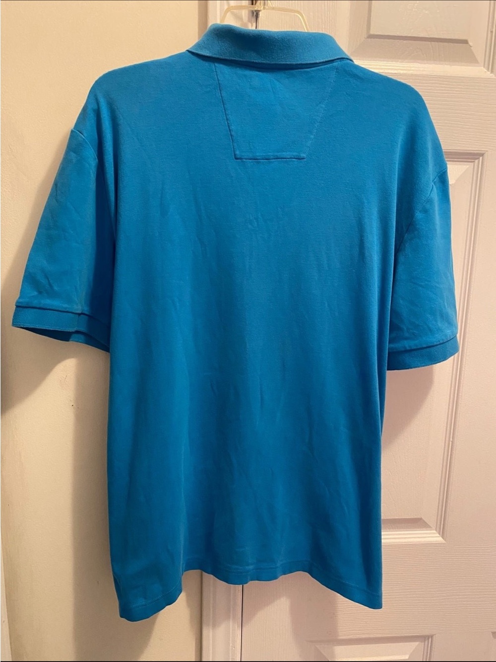 Nautica Blue and Orange Short Sleeve Knit polo shirt. Rare Men’s size Large. - Picture 2 of 4
